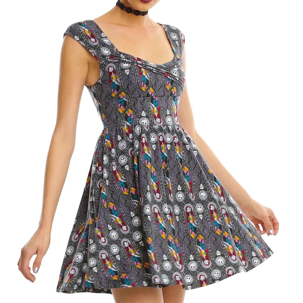 Disney Nightmare Before Christmas Stained Glass Dress